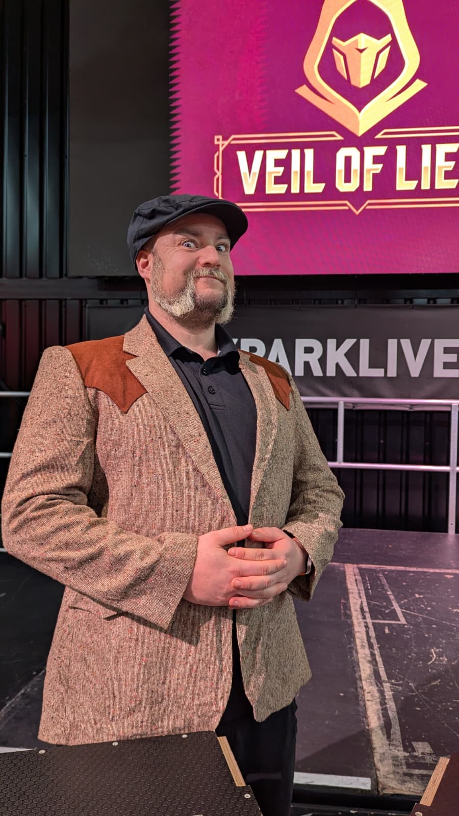 Veil of Lies interactive game show host at BOXPARK Liverpool